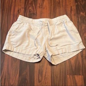 Old Navy Linen Blend Shorts Cream Size M